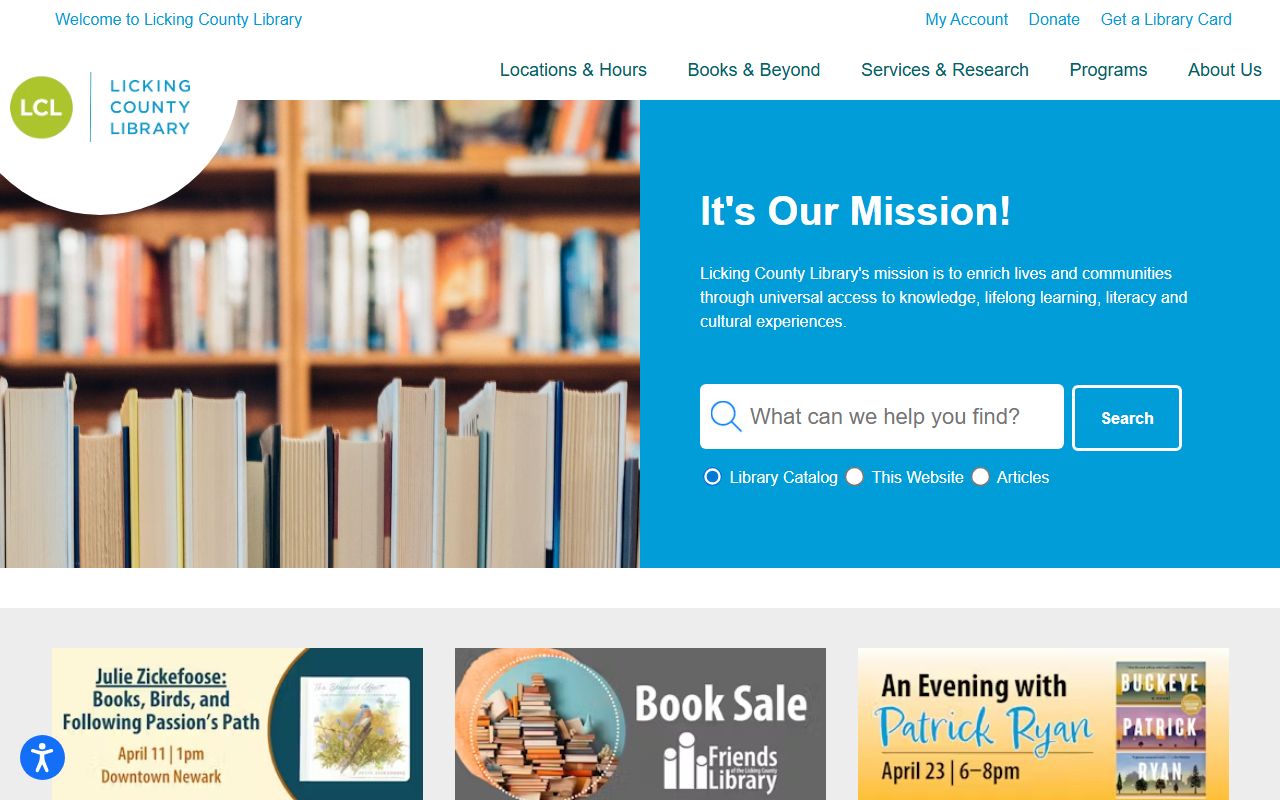 Licking County Library genealogy resources for Newark birth records research